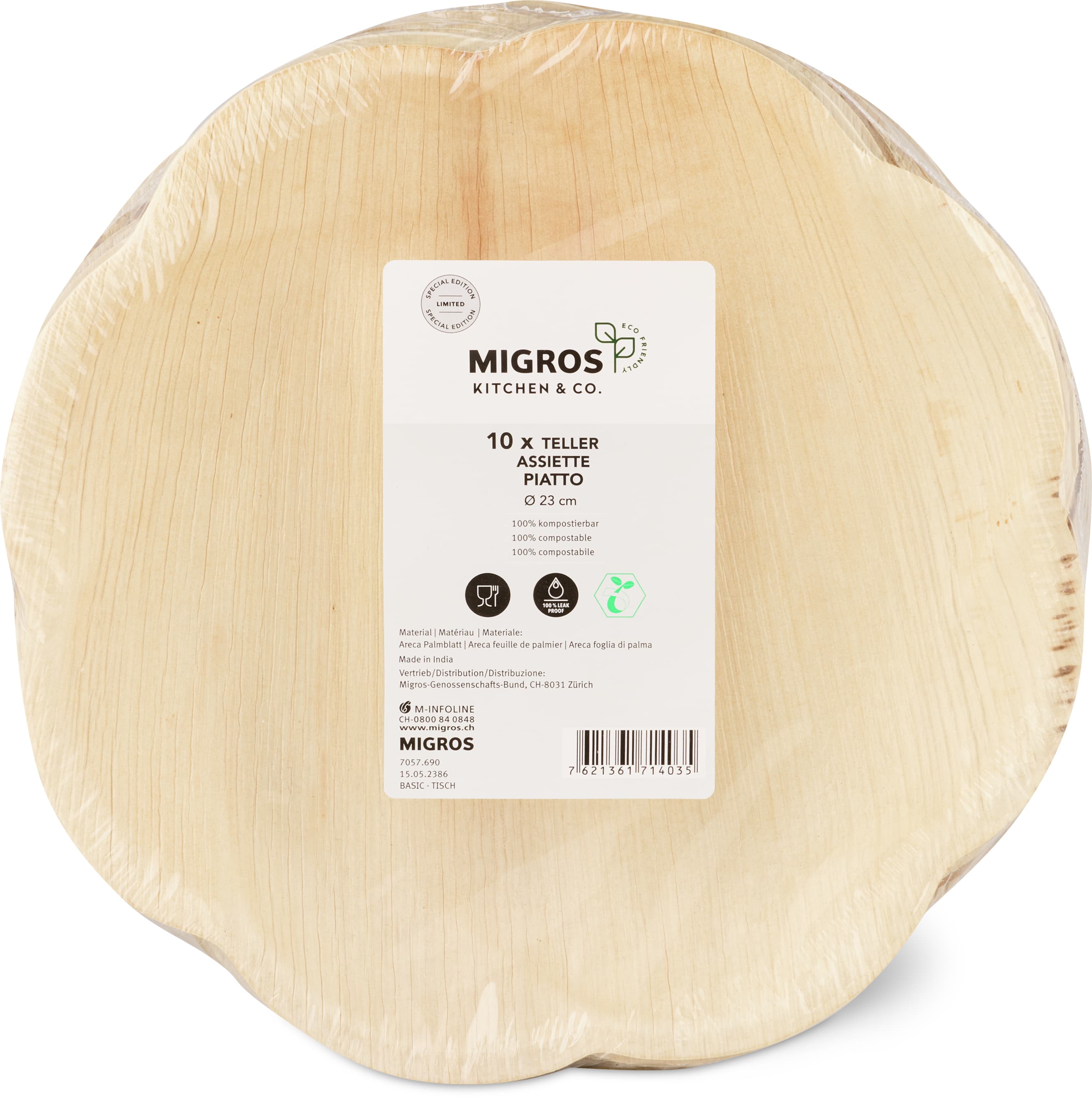 Palm-leaf plates